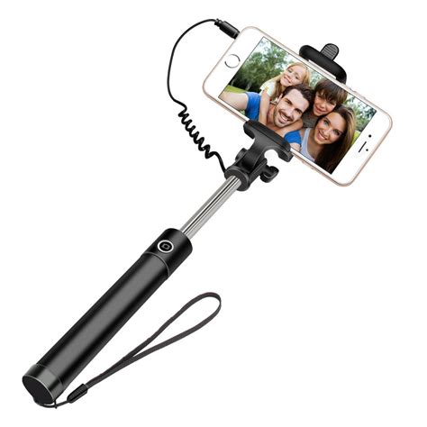 Selfie stick, Geekee [3-In-1] Wired Selfie Stick Self-portrait Extenda – Geekee® | Official ...