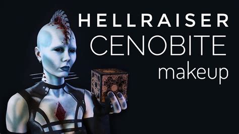 FEMALE CENOBITE | HELLRAISER | HALLOWEEN MAKEUP LOOK - YouTube