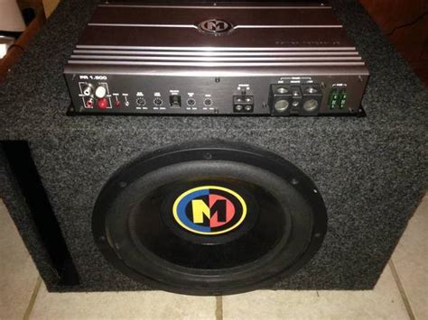 Memphis 12" Subwoofer & Amp - $300