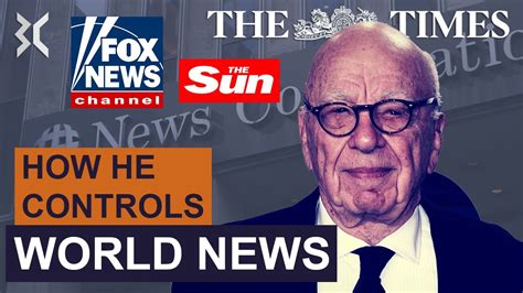 Rupert Murdoch: Founder of News Corp & Fox Corporation - YouTube