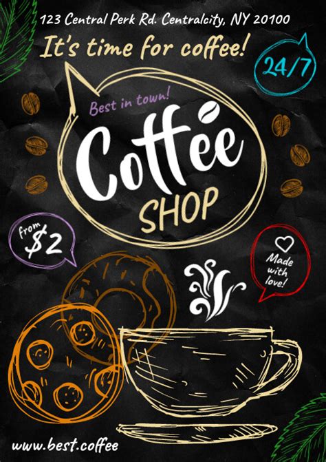 Copy of COFFEE POSTER | PosterMyWall