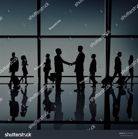 Business Meeting Handshake Silhouette Concept Stock Photo 312755543 | Shutterstock