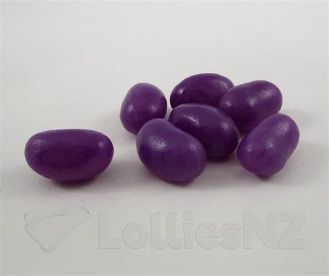 Purple Jelly Beans - Gofood & LolliesNZ