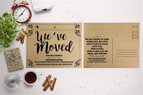 Moving Announcement Card - 10+ Examples, How to Make