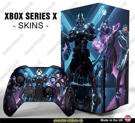 XBOX Series X skins - Awesome Stickers UK