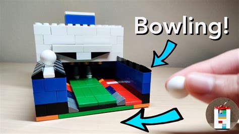 How to Build a MINI LEGO Bowling Alley (Tutorial) V1 - YouTube