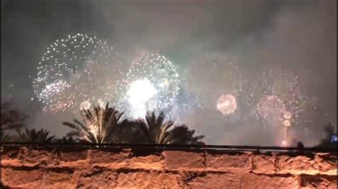 Fireworks Saudi National Day Fireworks Celebration 2018 Riyadh Drone and Army Salute Night Time ...