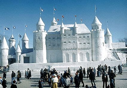 Quebec Winter Carnival Ice Palace