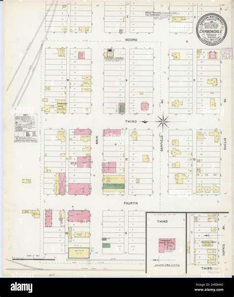 Carbondale colorado map hi-res stock photography and images - Alamy