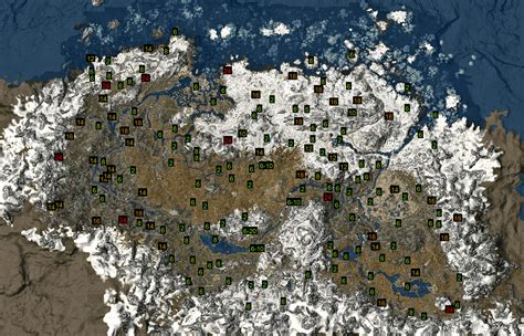 Surprisingly I couldn't find one already so I made a map showing dungeon levels (1st version ...