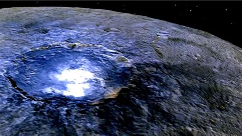 Glowing Lights on the Dwarf Planet CERES.What are they? - YouTube