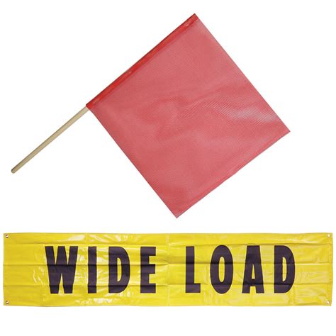 Safety Flags, Oversize Load Signs & Wide Load Banners