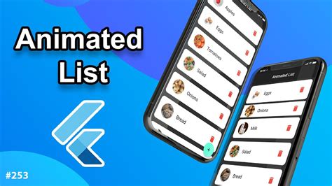 Flutter Tutorial - Animated List & Todo List [2021] - Insert & Remove Items