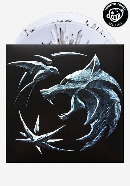 The Witcher Soundtrack (2XLP, Clear w/ Black and white splatter, ltd to ...