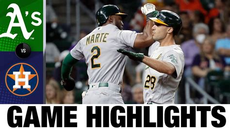 A's vs. Astros Game Highlights (10/1/21) | MLB Highlights