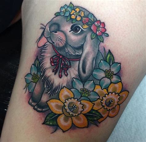 Sadee Glover | Rabbit tattoos, Bunny tattoos, Picture tattoos