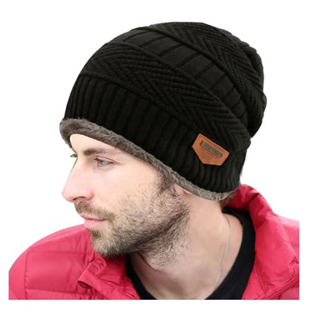 2016 Warm Beanie Men Hat Winter Beanies Men's Winter hats For Men Knitted Hat Brand Bonnet Caps ...