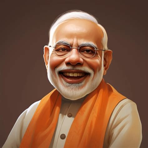 Premium Photo | Narendra Modi Cartoon Character Narendra Modi AI