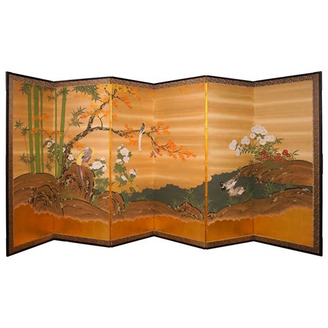 Japanese Screen at 1stdibs