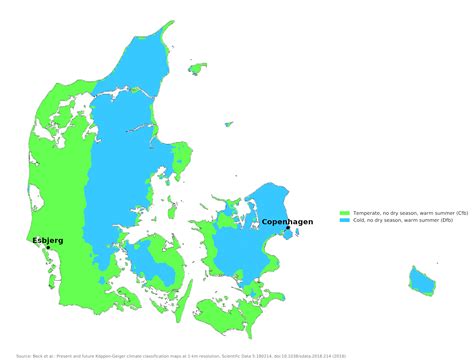 Blue Green Atlas - The Climate of Denmark