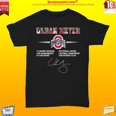 Ohio State Urban Meyer shirt