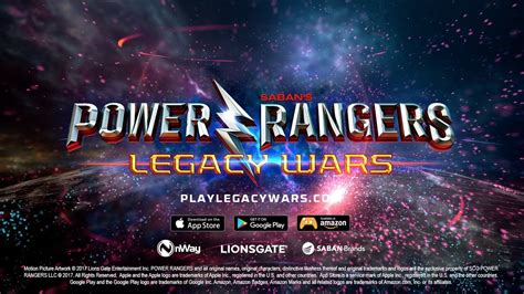 Power Rangers: Legacy Wars Official Game Trailer (NEW) - YouTube