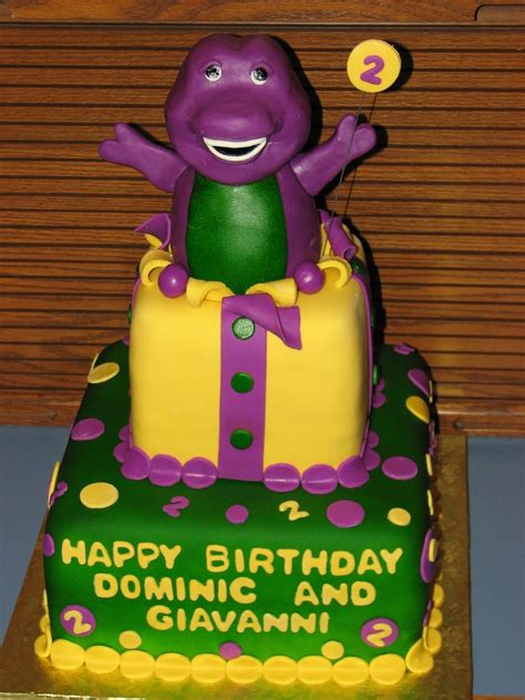 Barney Birthday Cake - CakeCentral.com