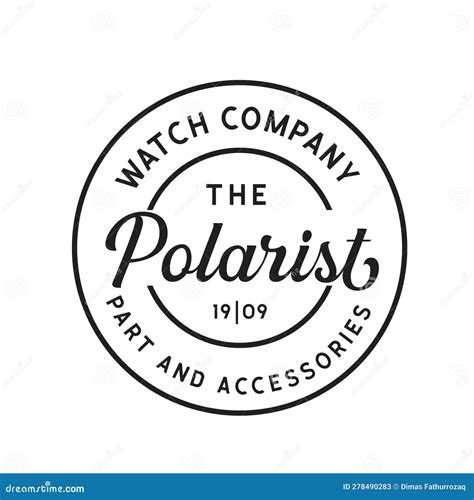 Vintage Watch Logo Business Industry Stock Illustration - Illustration ...