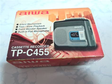 Aiwa Cassette Recorder, Audio, Portable Music Players on Carousell