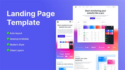 Landing Page Template | Figma