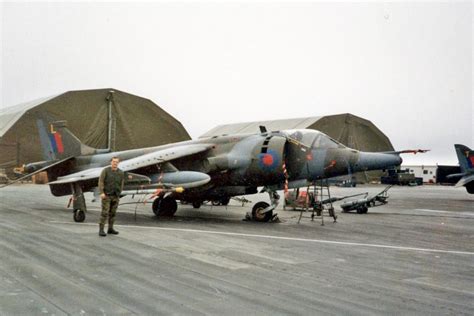 BAe Harrier in Falkland - Air Data News