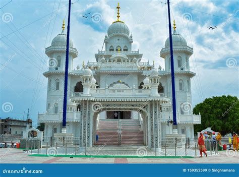 A Beautiful View of Sikh Gurudwara in Shri Anandpur Sahib, India ...