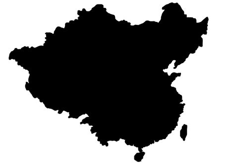 mehrapensmin: china map outline