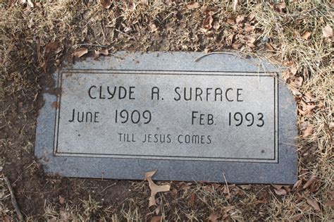 Rev Clyde A. Surface (1909-1993) - Find a Grave Memorial