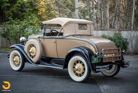 1931 Ford Model A Deluxe Roadster — Northwest European