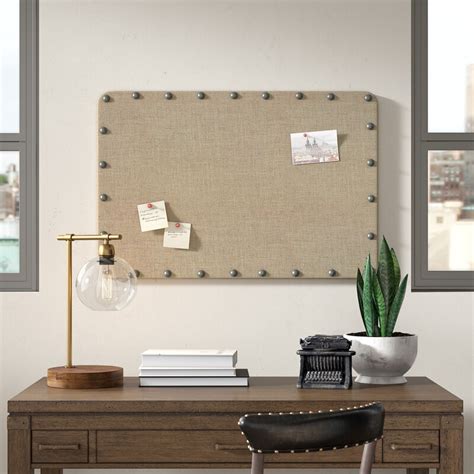 Trent Austin Design® Tableau d’affichage mural en toile jute et Commentaires | Wayfair.ca