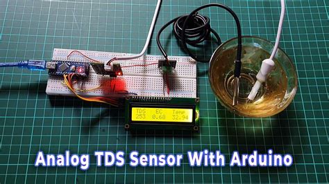 Water Quality Monitoring using TDS Sensor & Arduino - IoT Projects Ideas