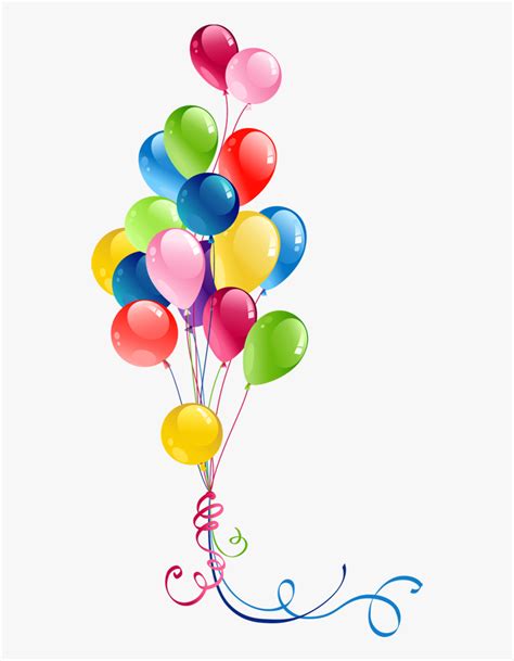 happy birthday balloons png - Clip Art Library