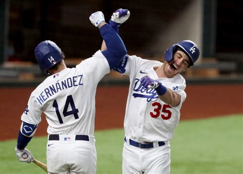 Dodgers’ Cody Bellinger regrets Game 7 celebration that dislocated ...