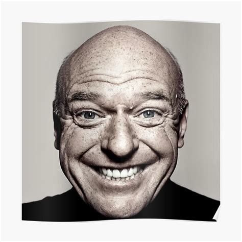 "Hank Schrader Dean Norris Glückliches Gesicht" Poster von memelordKING ...