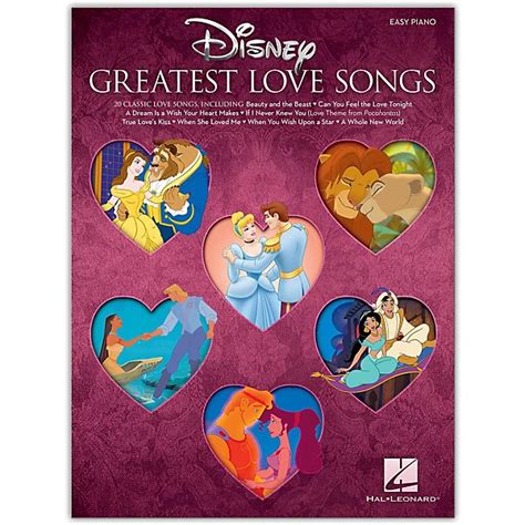 Hal Leonard Disney's Greatest Love Songs for Easy Piano | Guitar Center