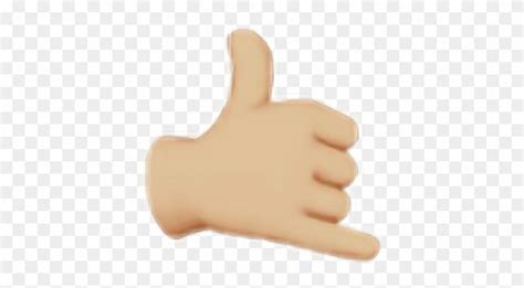 #emoji #hands #promise - Hang Loose Emoji Png, Transparent Png - 388x384(#6060725) - PngFind