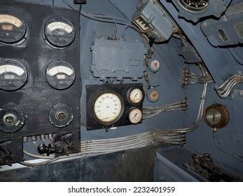 Submarine World War Control Room Stock Photo 2232401959 | Shutterstock