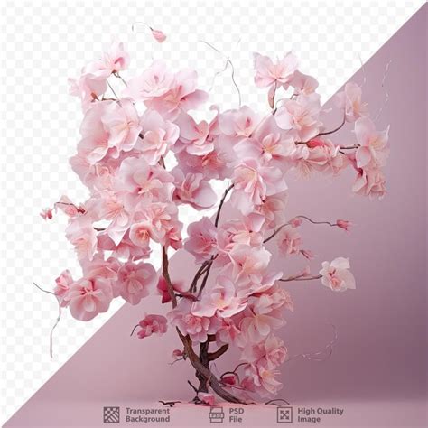 Premium PSD | Gorgeous orchid tree