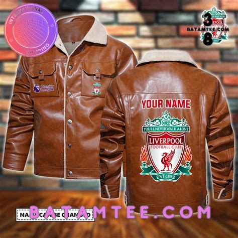 Personalized Leather jacket for Liverpool FC fans-Limited Edition ...