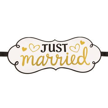 Just Married Car Banner | Hobby Lobby | 910836