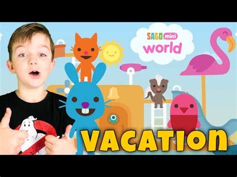 Sago Mini | Best vacations ever | Gameplay with Ima - YouTube