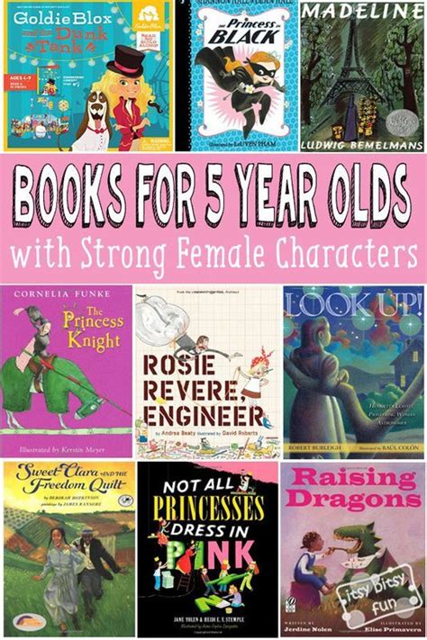 Great Books for 5 Year Old Girls - Itsy Bitsy Fun | Books For 5 Year Olds Girls - Strong Female ...