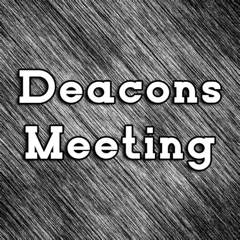 Petrey Memorial Baptist Church | Deacon's Meeting | Sun, Oct 17th