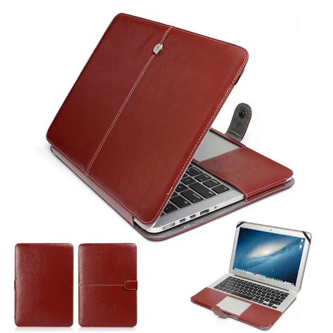 Fashion PU Leather Laptop Case For Apple Macbook Pro Air Retina 11 12 ...